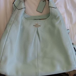 COPY - COACH - Robin's Egg blue shoulder bag